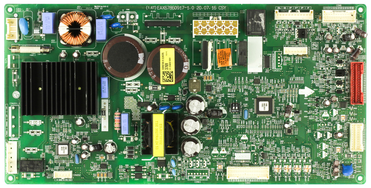 LG EBR87463769 Refrigerator Main Control Board PCB Assembly