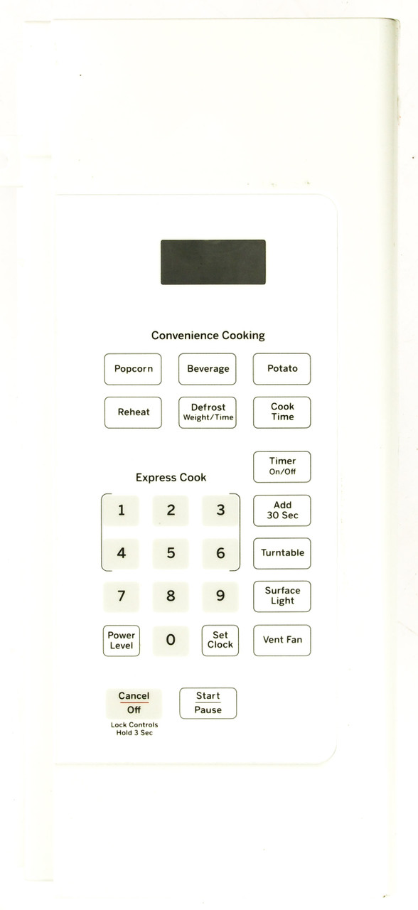 LG ACM76180906 Microwave Keypad Assembly