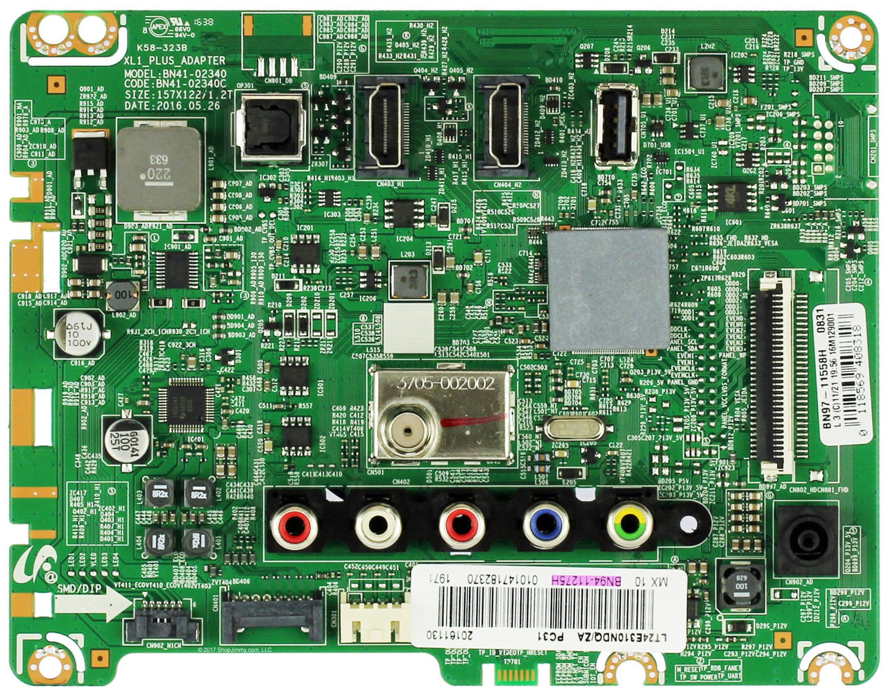Samsung BN94-11275H Main Board for LT24E310NDQ/ZA (Version NA01)