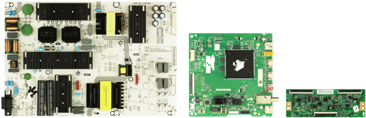 Hisense 75QD65NF Complete LED TV Repair Parts Kit VERSION 1
