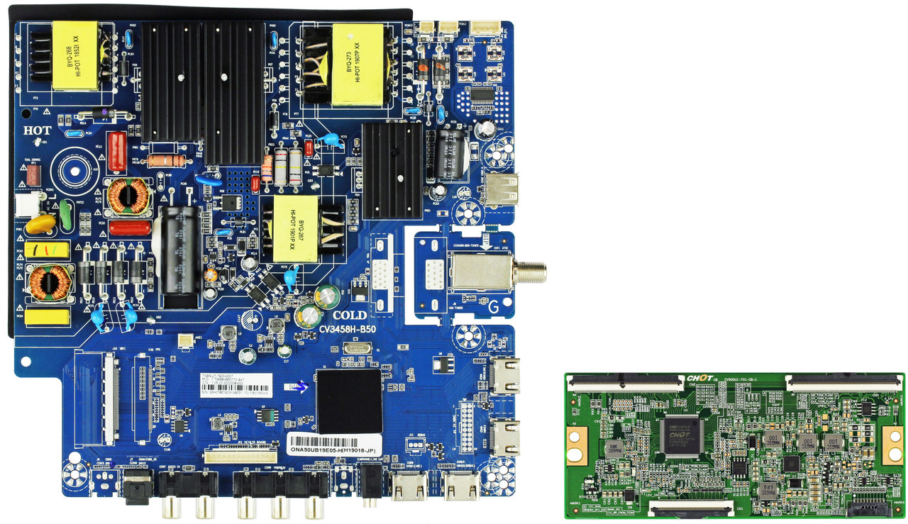 ONN ONA50UB19E05 TV Repair Parts Kit -Version 4 (SEE NOTE)