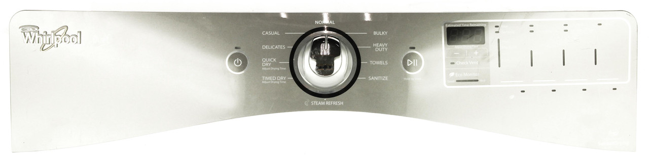 Whirlpool W10446436 Dryer Touchpad Control Panel 