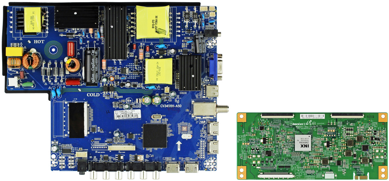 RCA RLDED5098-UHD TV Repair Parts Kit (TVs with SN beginning A1709)