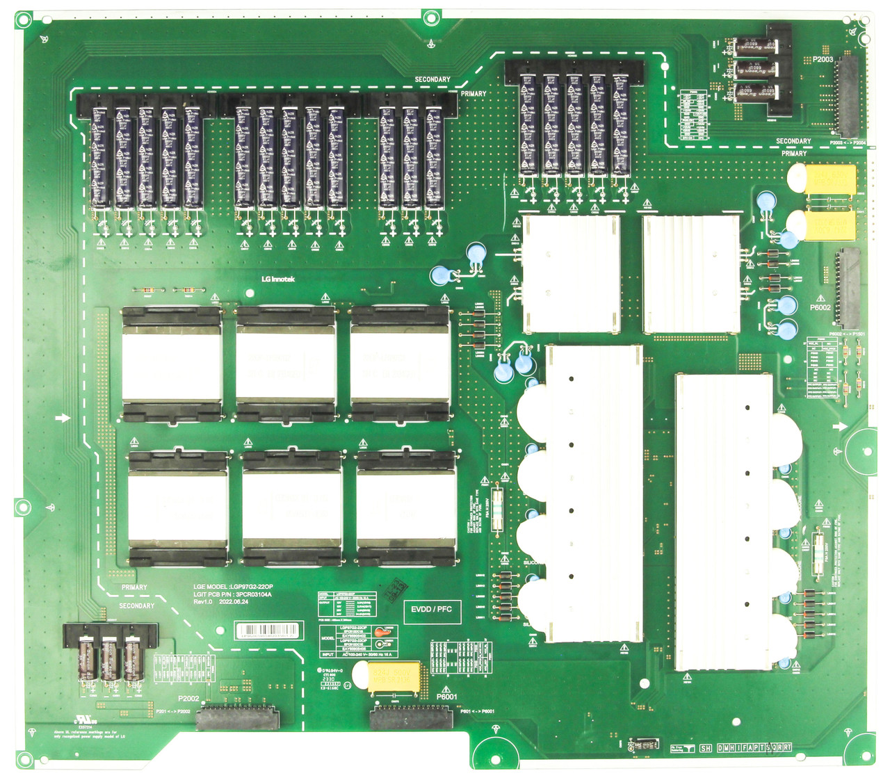 LG EAY65905402 TV Power Supply Assembly