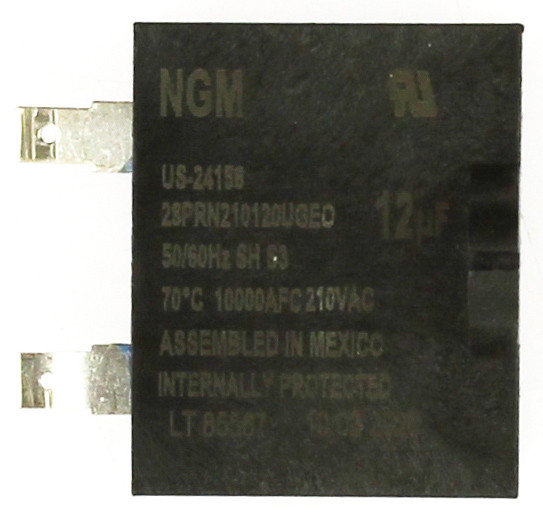 Whirlpool W10590083 Refrigerator Run Capacitor