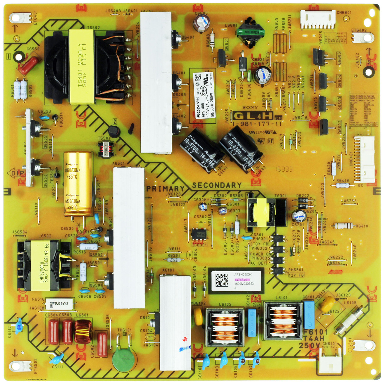 Sony 1-474-649-11 GL4H Power Supply Board