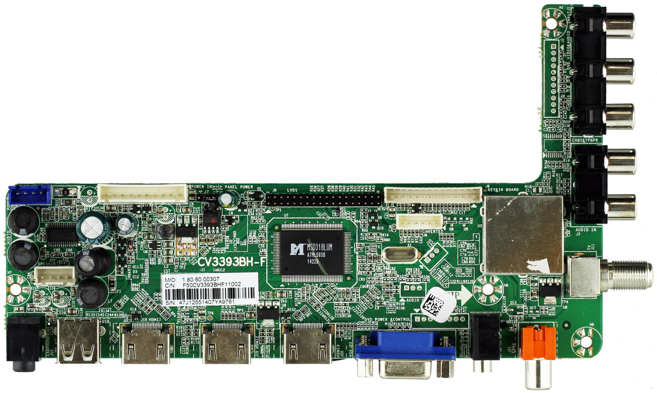 Westinghouse Main Board for DWM50F3G1 (Version number TW-77511-A050C only)