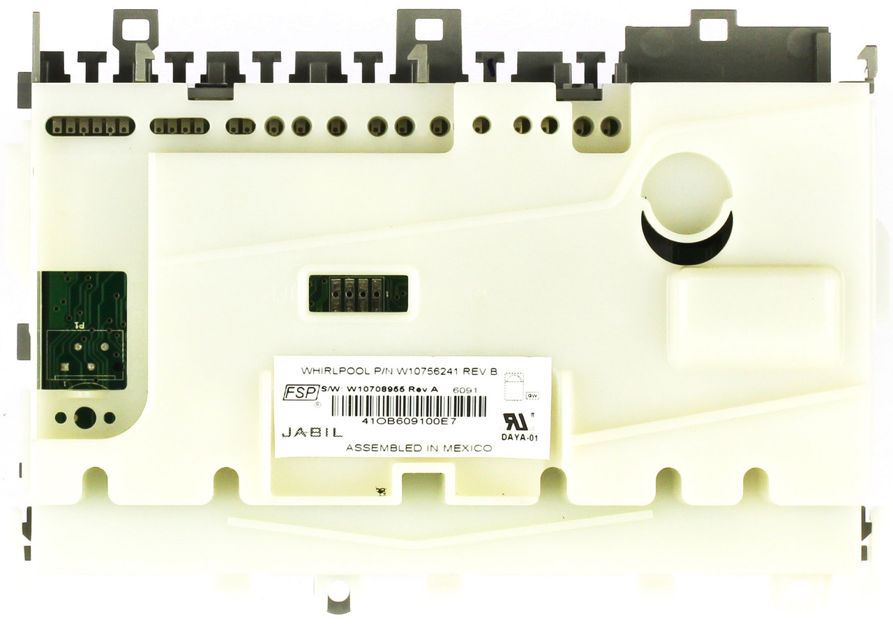 Whirlpool Dishwasher W10756241 Control Board