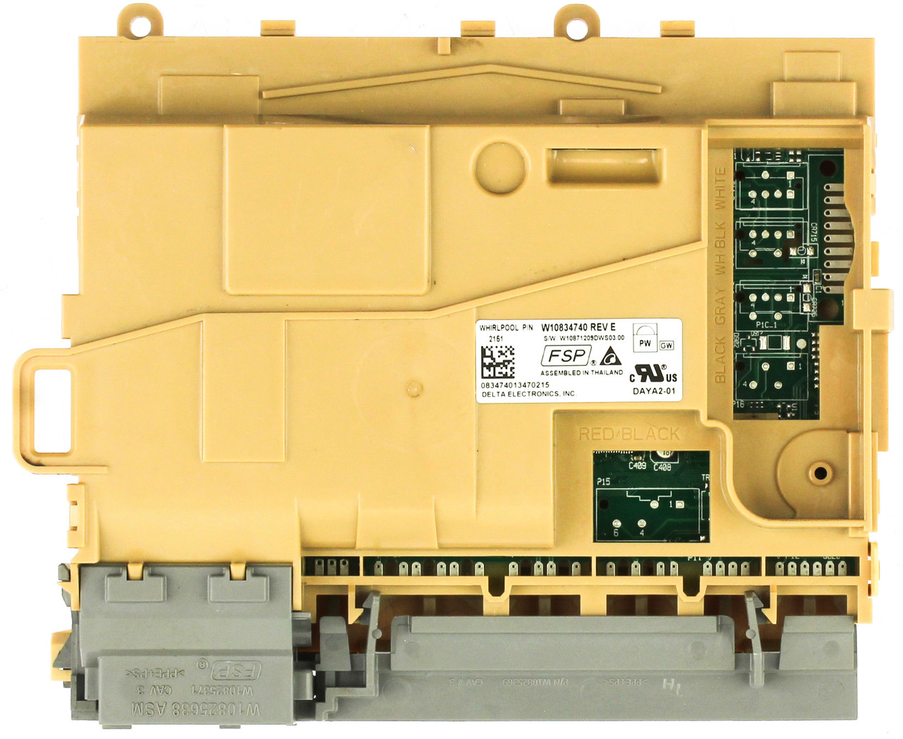 Whirlpool W10834740 Dishwasher Control Board