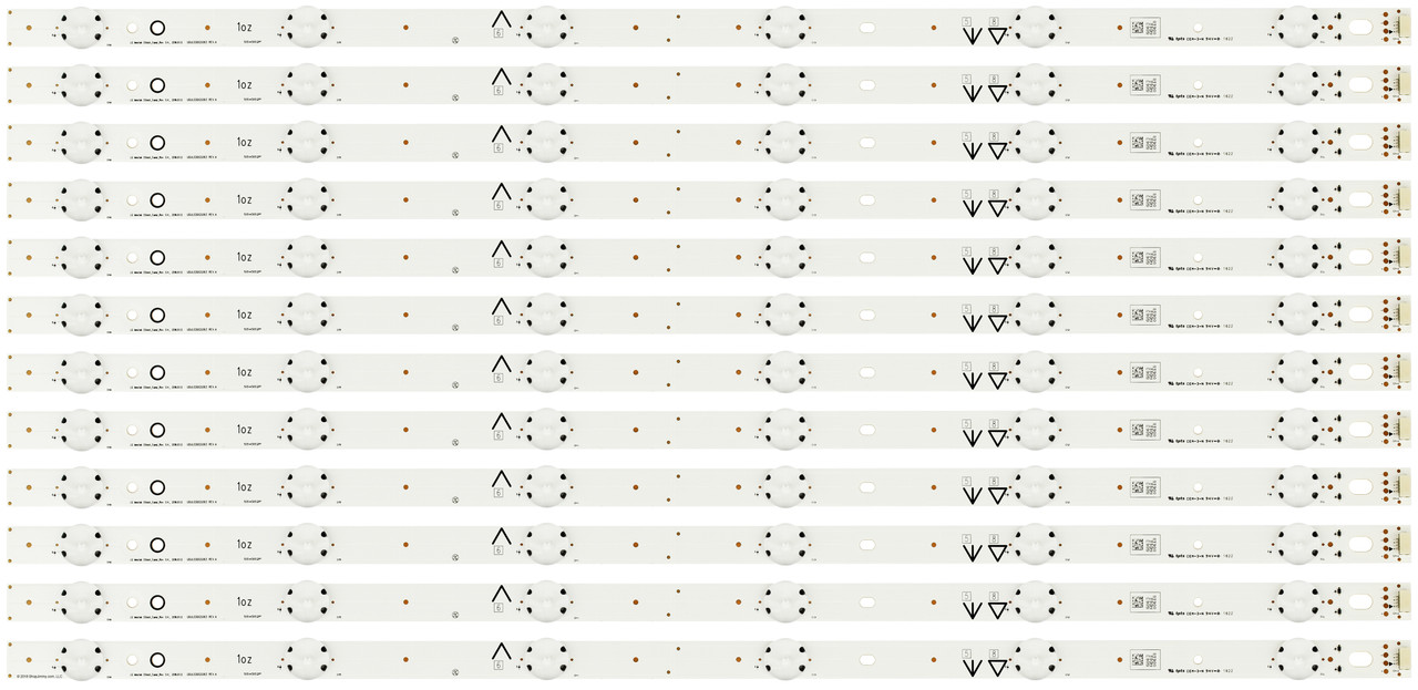 Philips UDULED0GS063 LED Backlight Strips (12) 55PFL6921/F7
