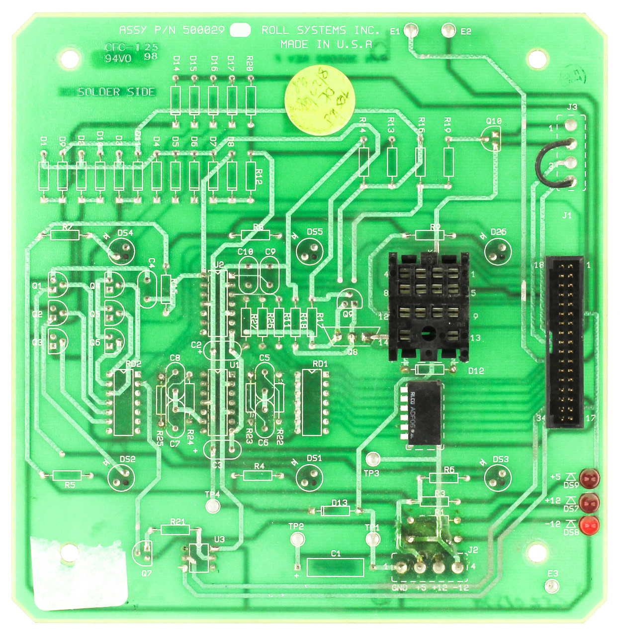 Roll Systems Inc 500029 Roll System Control Board