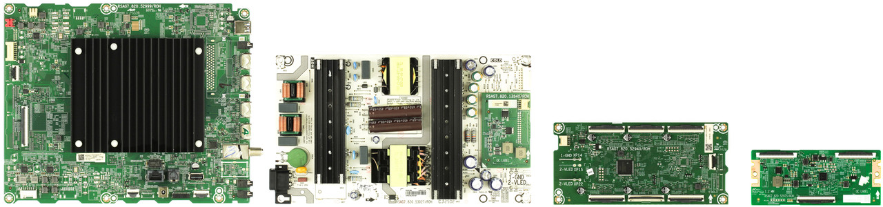 Hisense 55U75QG Complete LED TV Repair Parts Kit VERSION 1