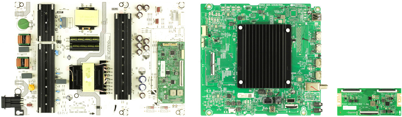 Hisense 75QD7QF Complete LED TV Repair Parts Kit VERSION 1