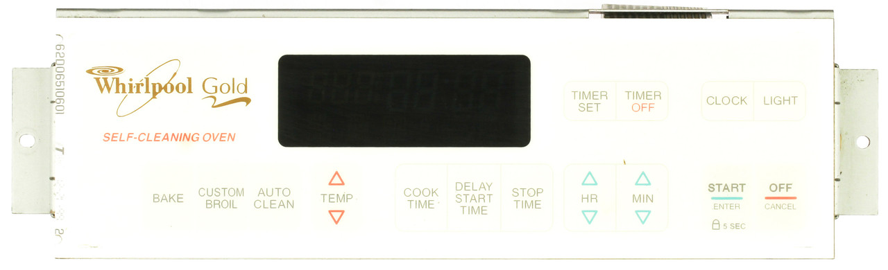 Whirlpool Oven 6610173 8054012 Control Board - Almond Overlay