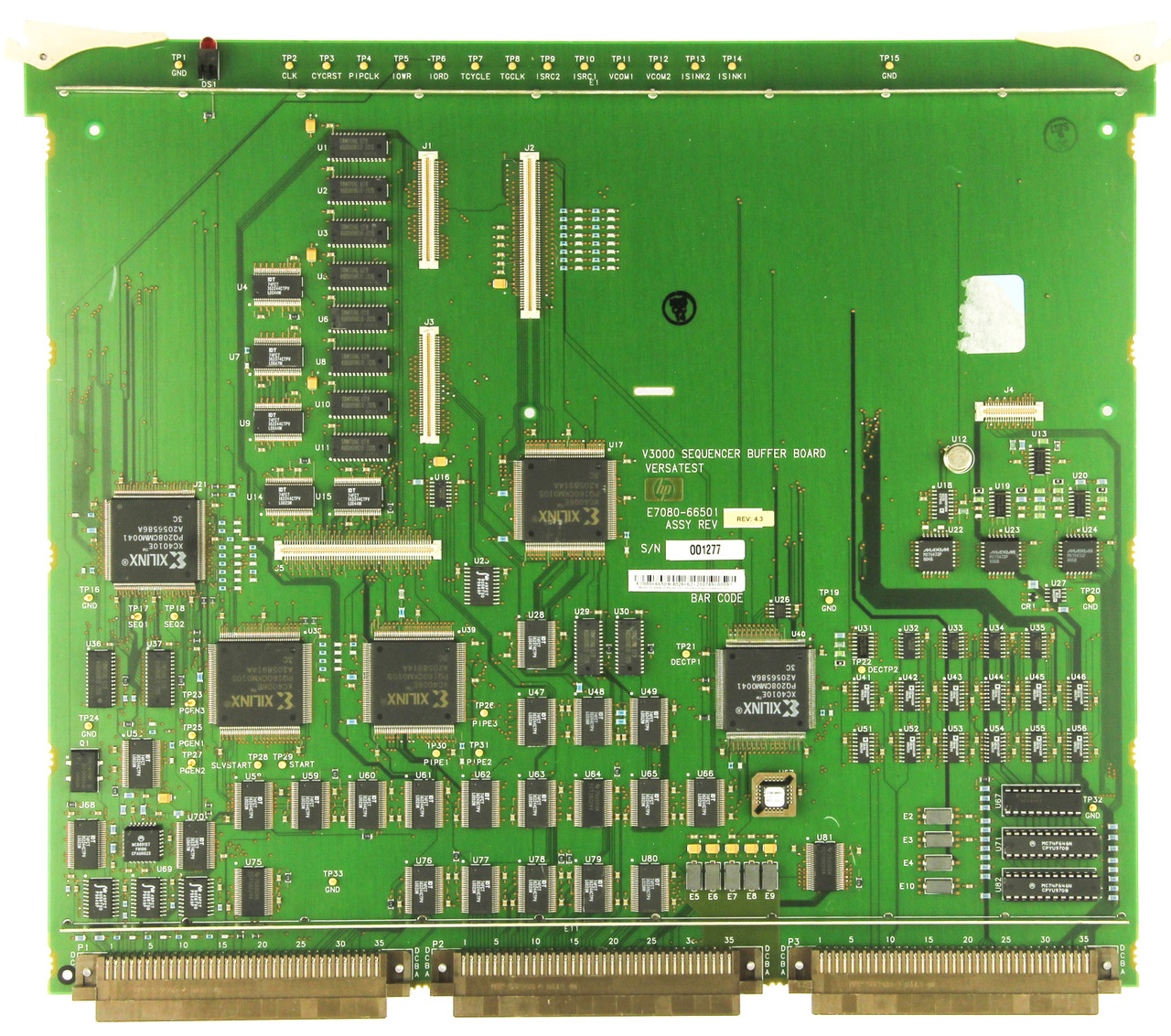 HP E7080-66501 V3000 Sequencer Buffer Board