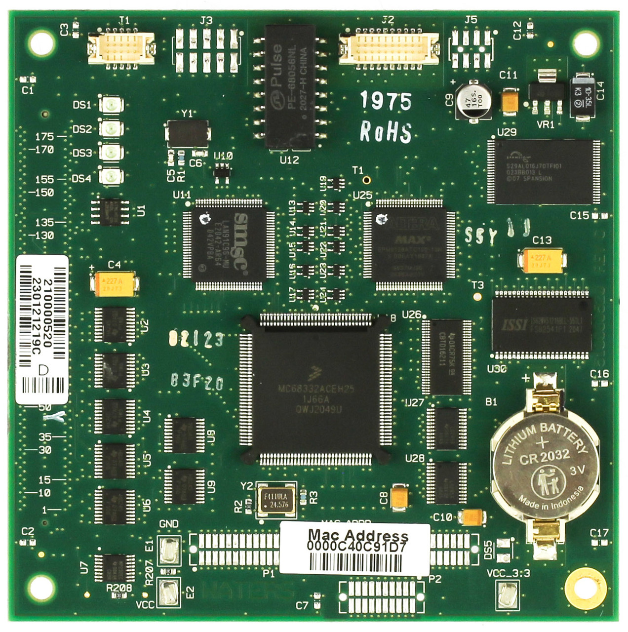Waters 210000520 UPLC Sample Manager Solvent Control Board