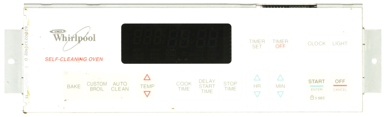 Whirlpool 3196930-White Range Control Board 