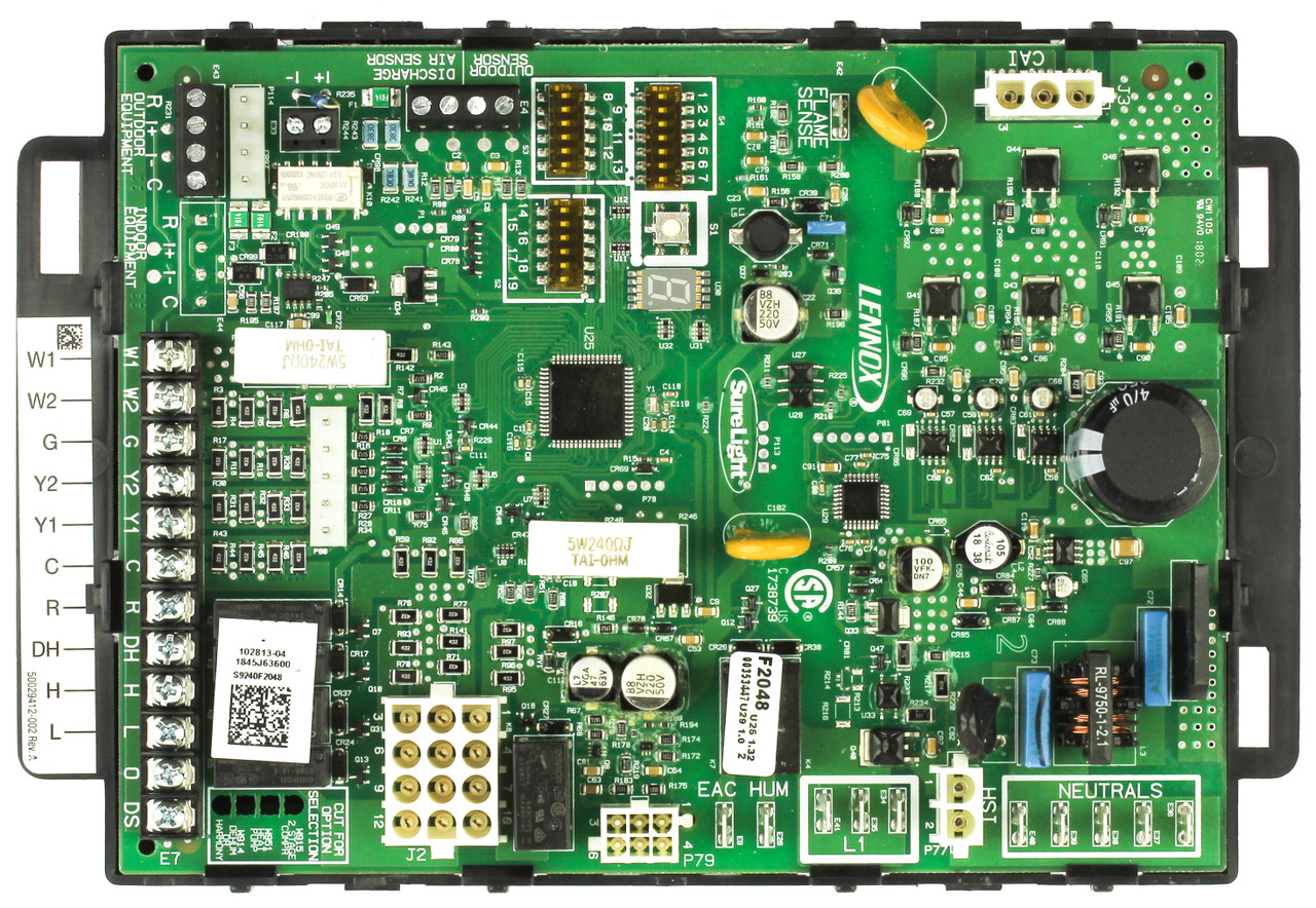 Lennox 102813-04 Furnace Control Board