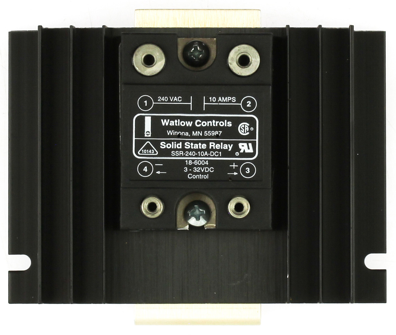 Watlow Controls SSR-240-10A-DC1 Solid State Relay