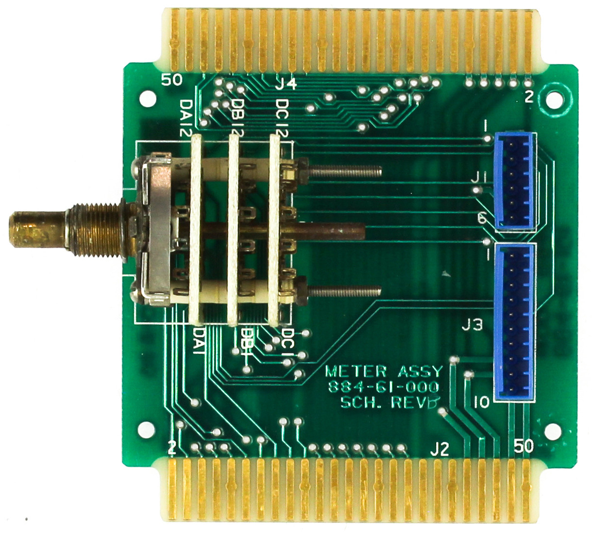 MRC 884-61-000 Meter Assembly  Control Board
