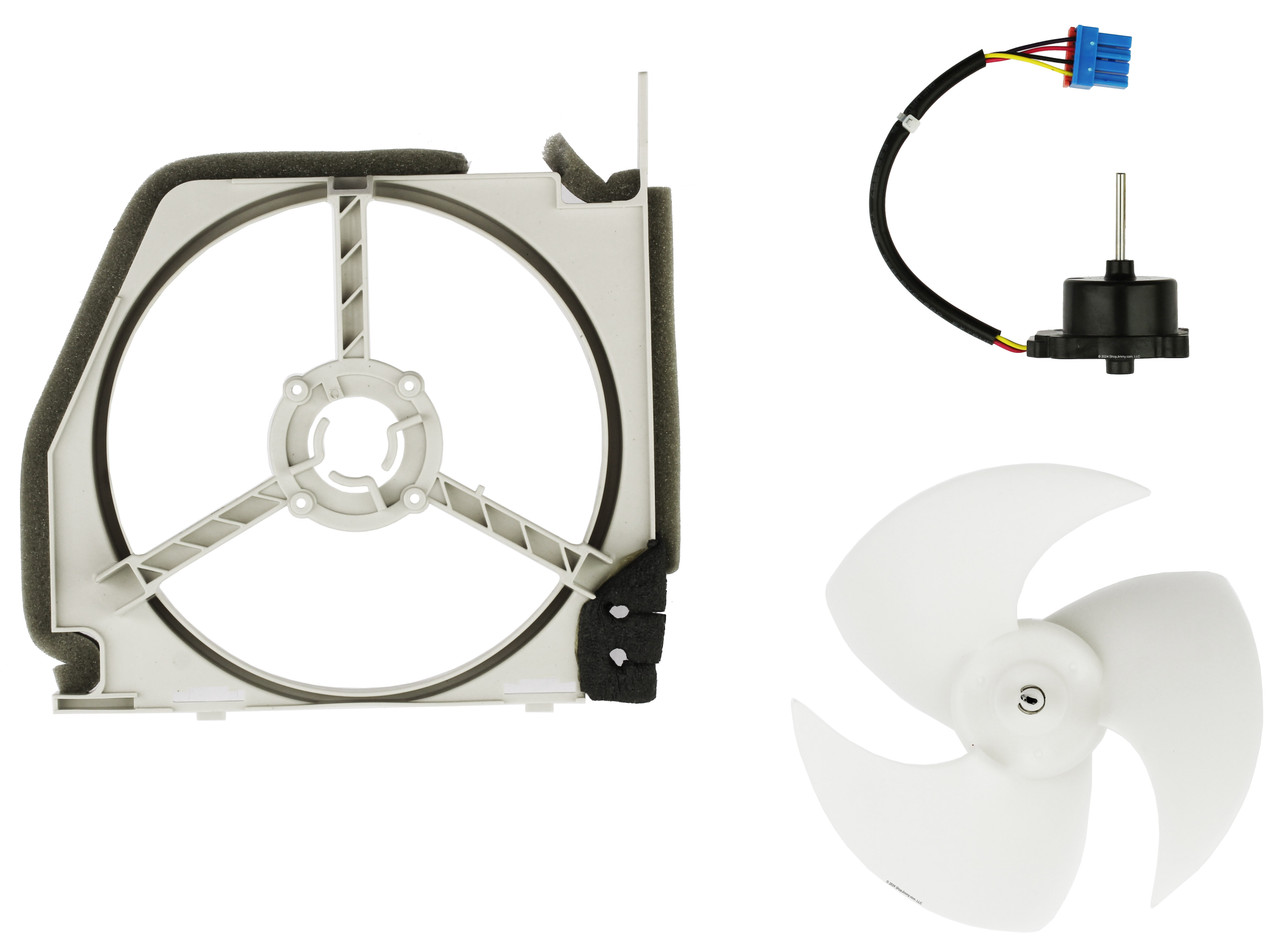 LG ADP73273402/MEA65930101/EAU65058502 Condenser Fan/Motor/Guide Bundle