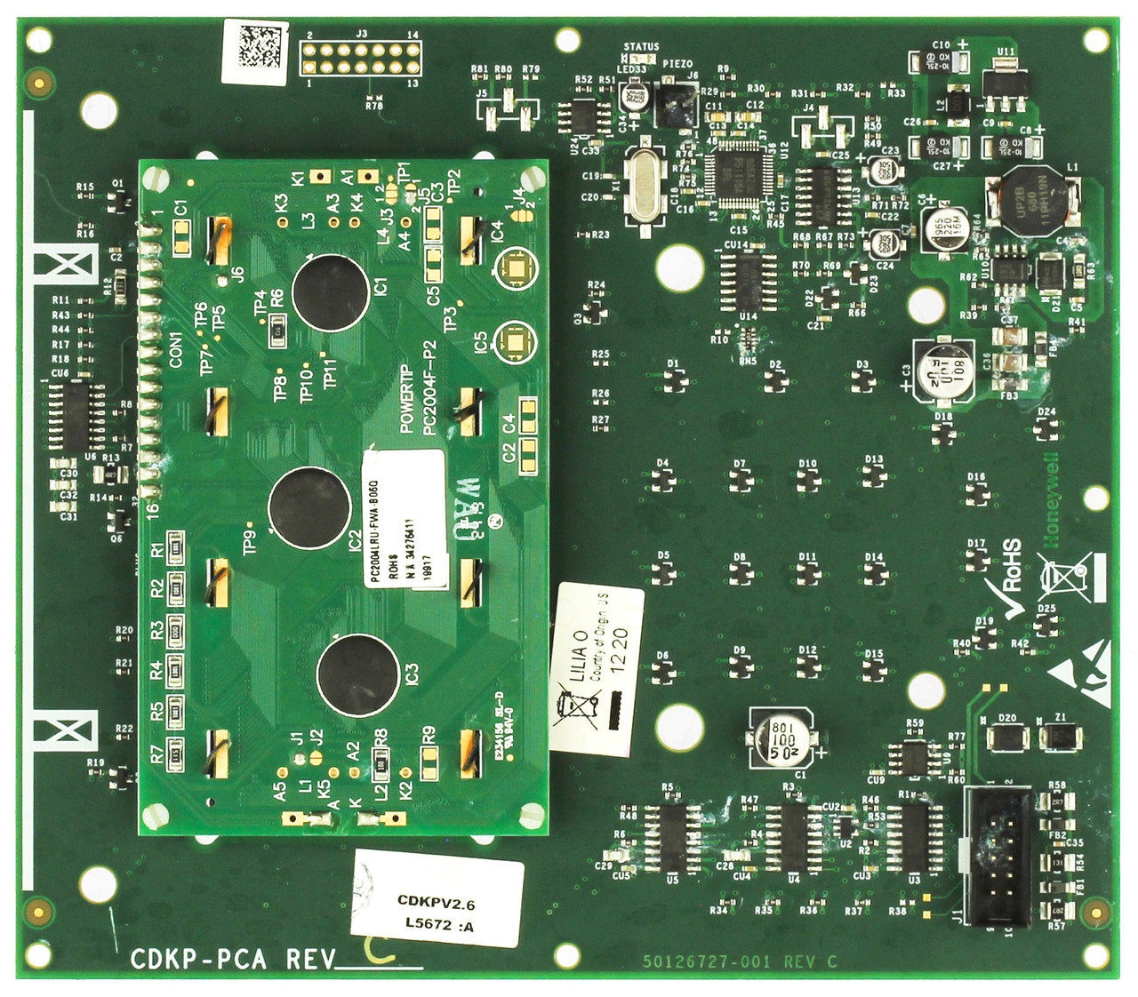 Honeywell 50126727-001 Control Board