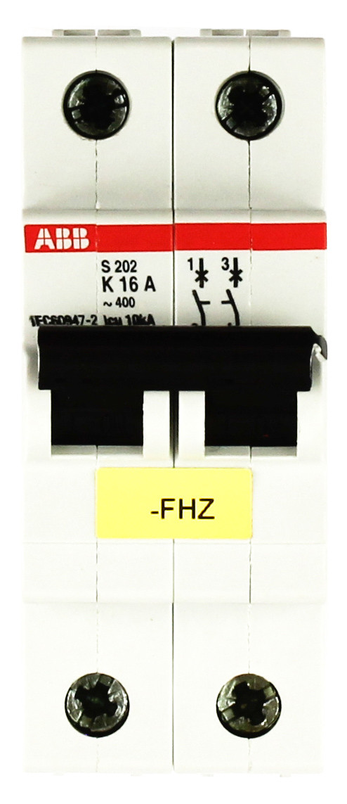 ABB 2CDS252001R0467 2 Pole Miniature Circuit Breaker