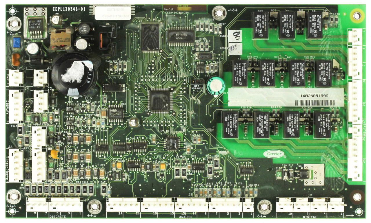 Carrier 30GT515185 HVAC Chiller Control Board