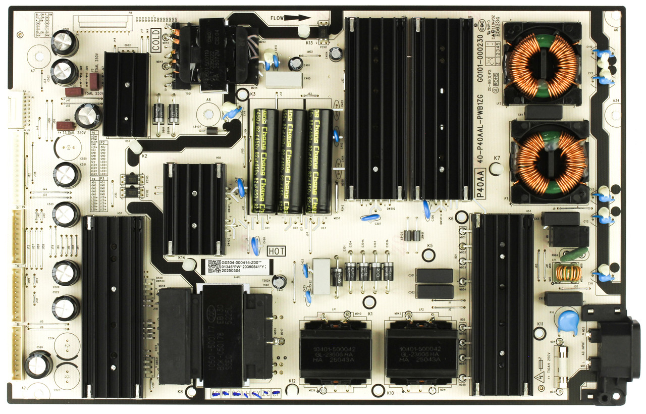 TCL G0504-000414-Z00 Power Supply Board