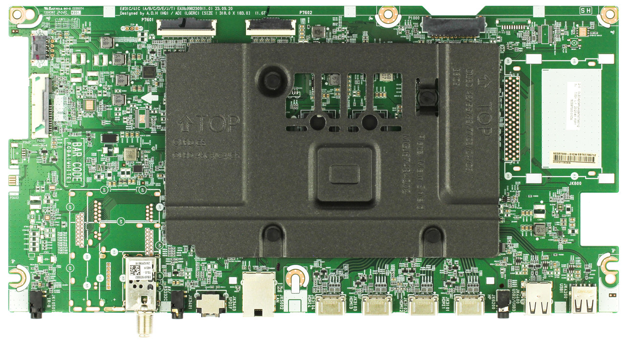 LG EBT67795712 Main Board for OLED42C4PUA