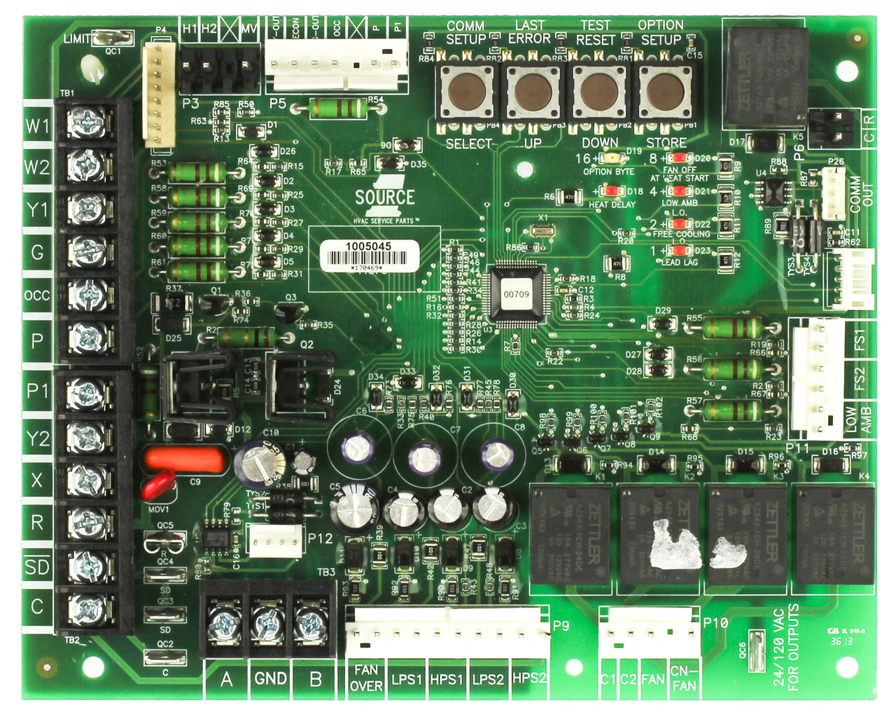 York One Source 1005045 Blower Fan Control Board