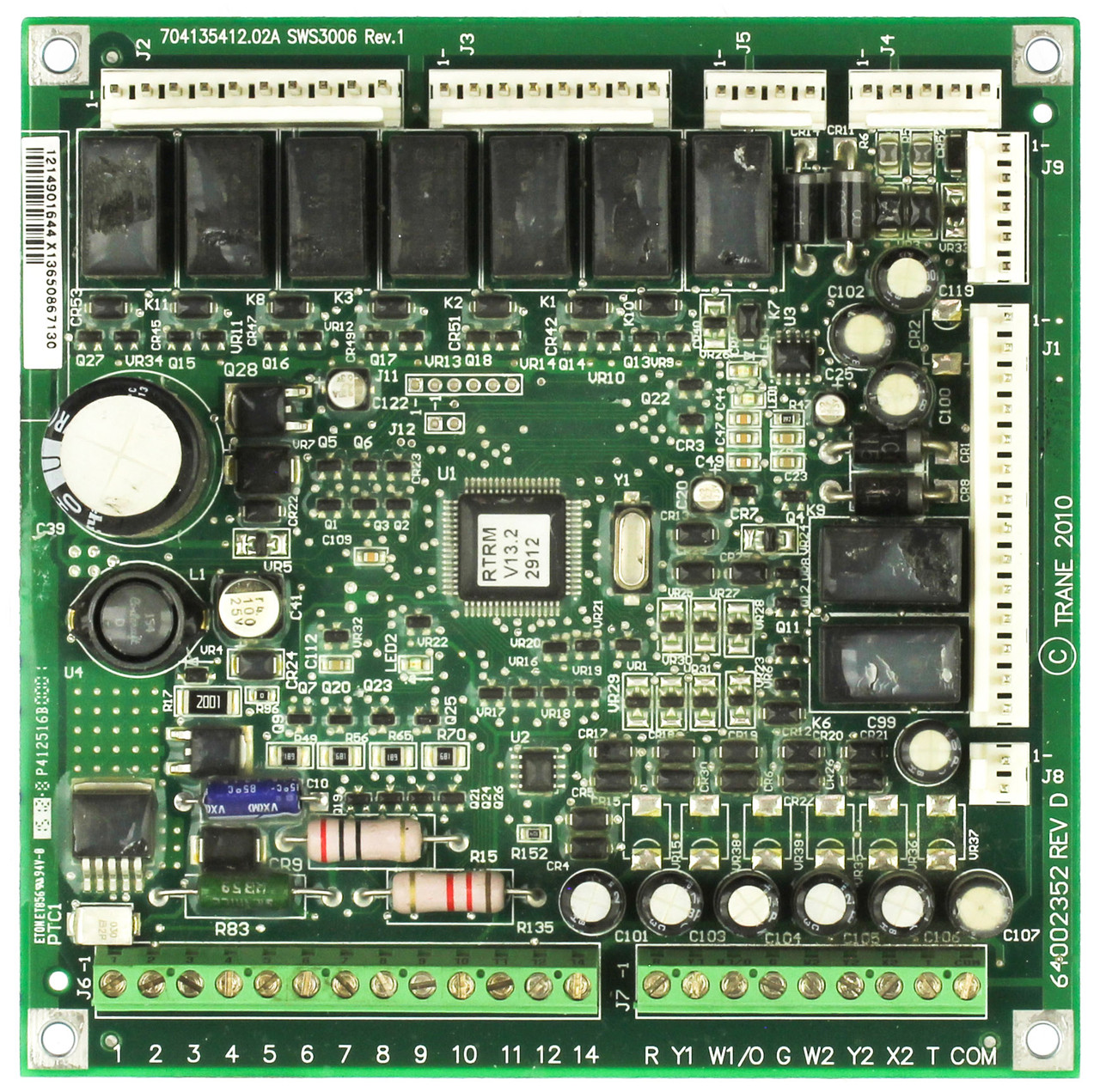 Trane X13650867130 Furnace Control Board