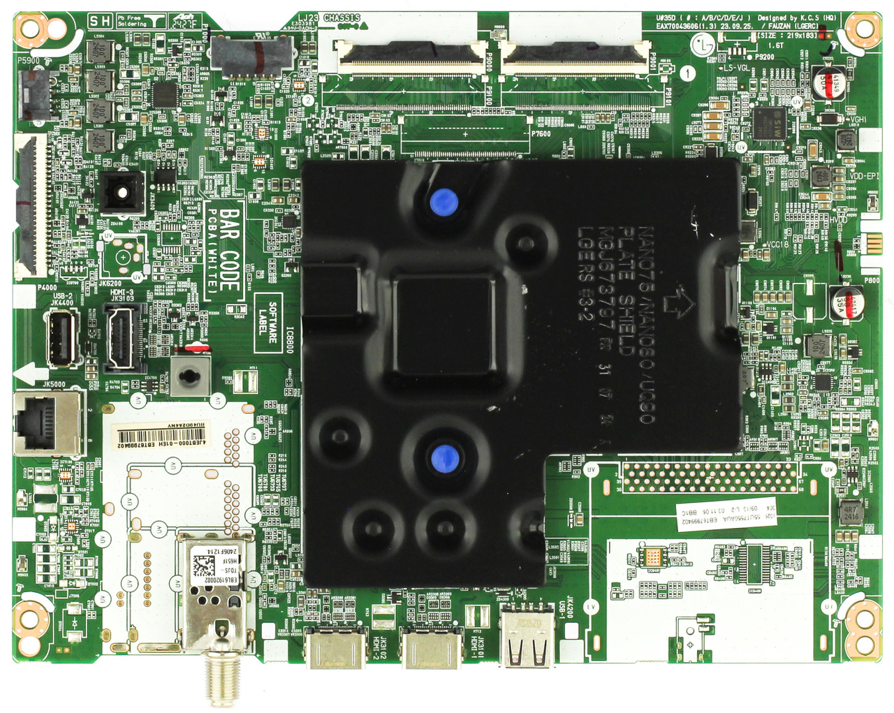 LG EBT67999402 Main Board for 55UT7550AUA