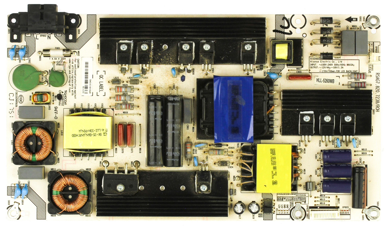 Hisense 222178 Power Supply / LED Board