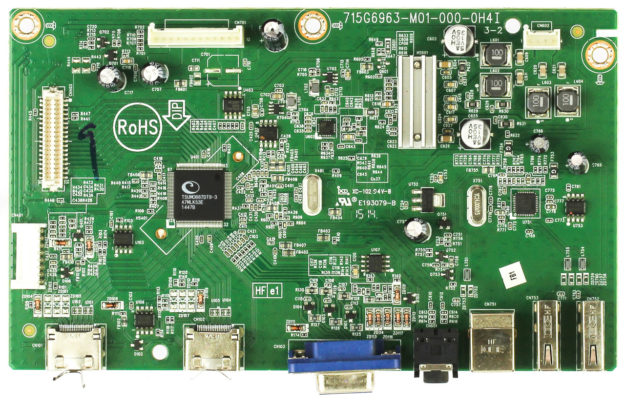 Dell 756TGQECB0DL120 Main Board for E5515HC