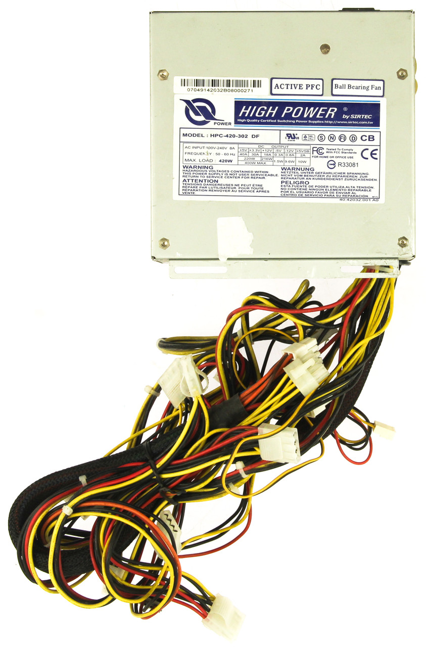 High Power HPC-420-302 420W Power Supply 