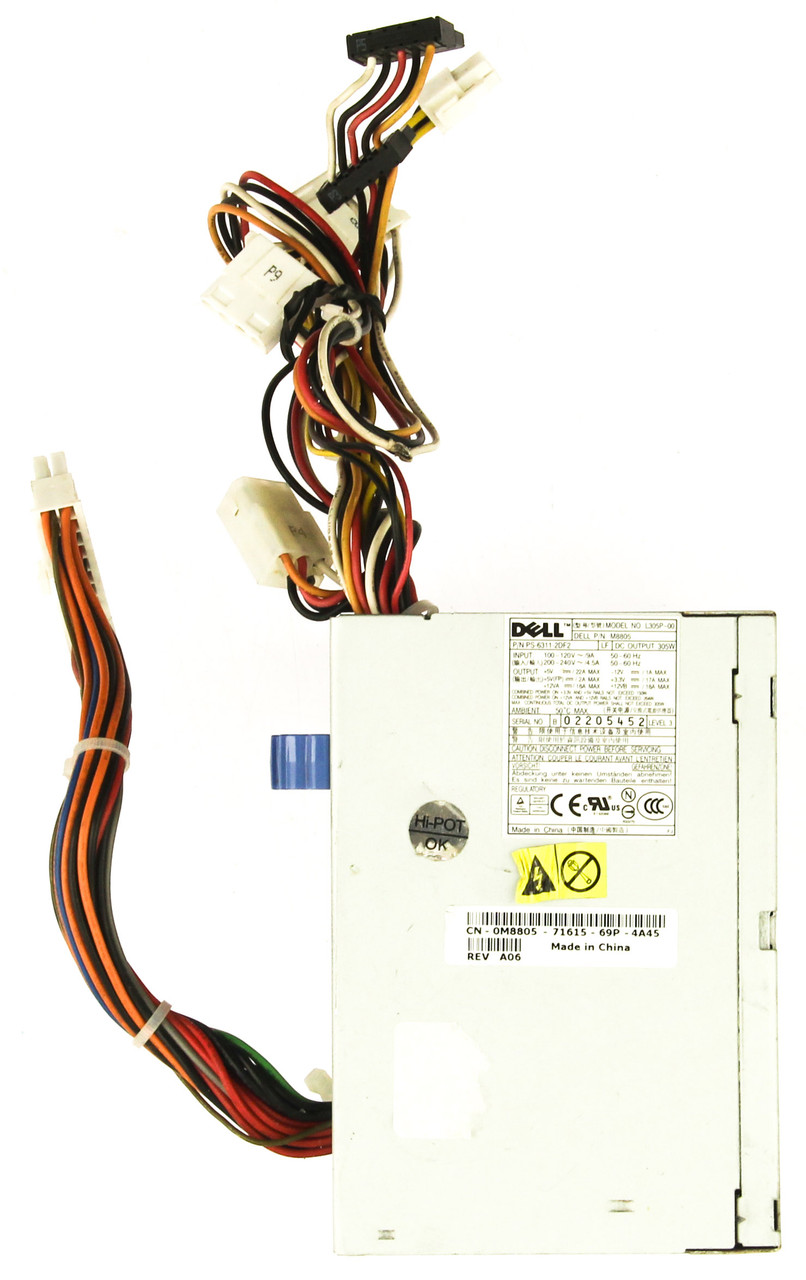 DELL PS-6311-2DF2 305W Power Supply for Optiplex GX620