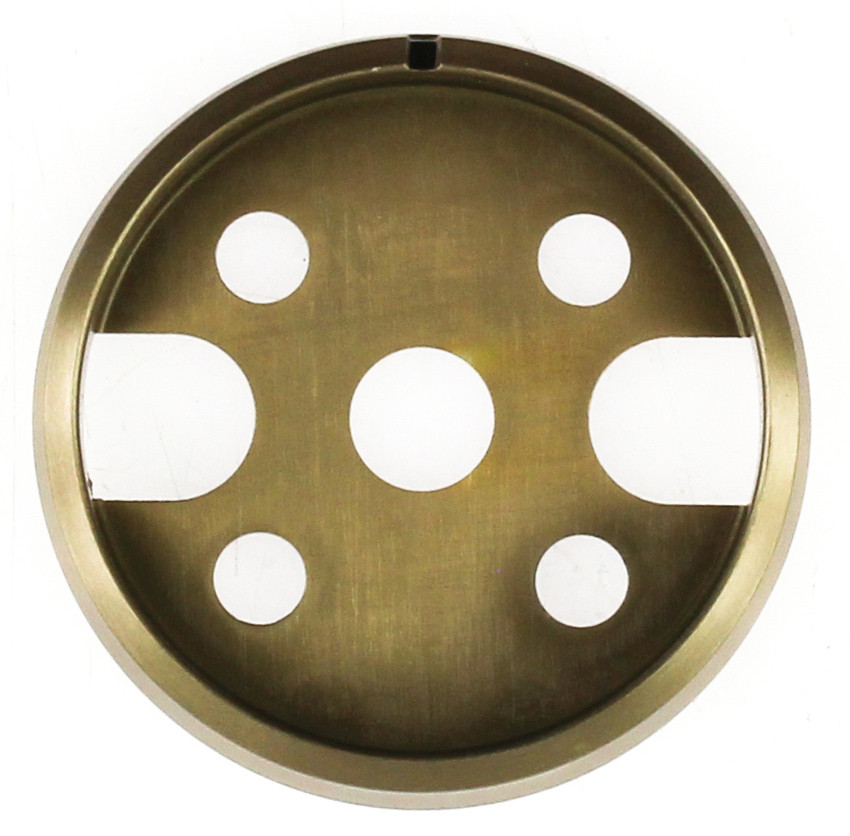 GE WB03X31775 Brushed Bronze Range Knob Bezel