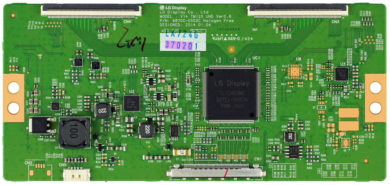 Lg 6871l 3702d 6870c 0502c T Con Board For 49ub8500 Ua 49ub8200 Uh 49ub8300 Ug Shopjimmy
