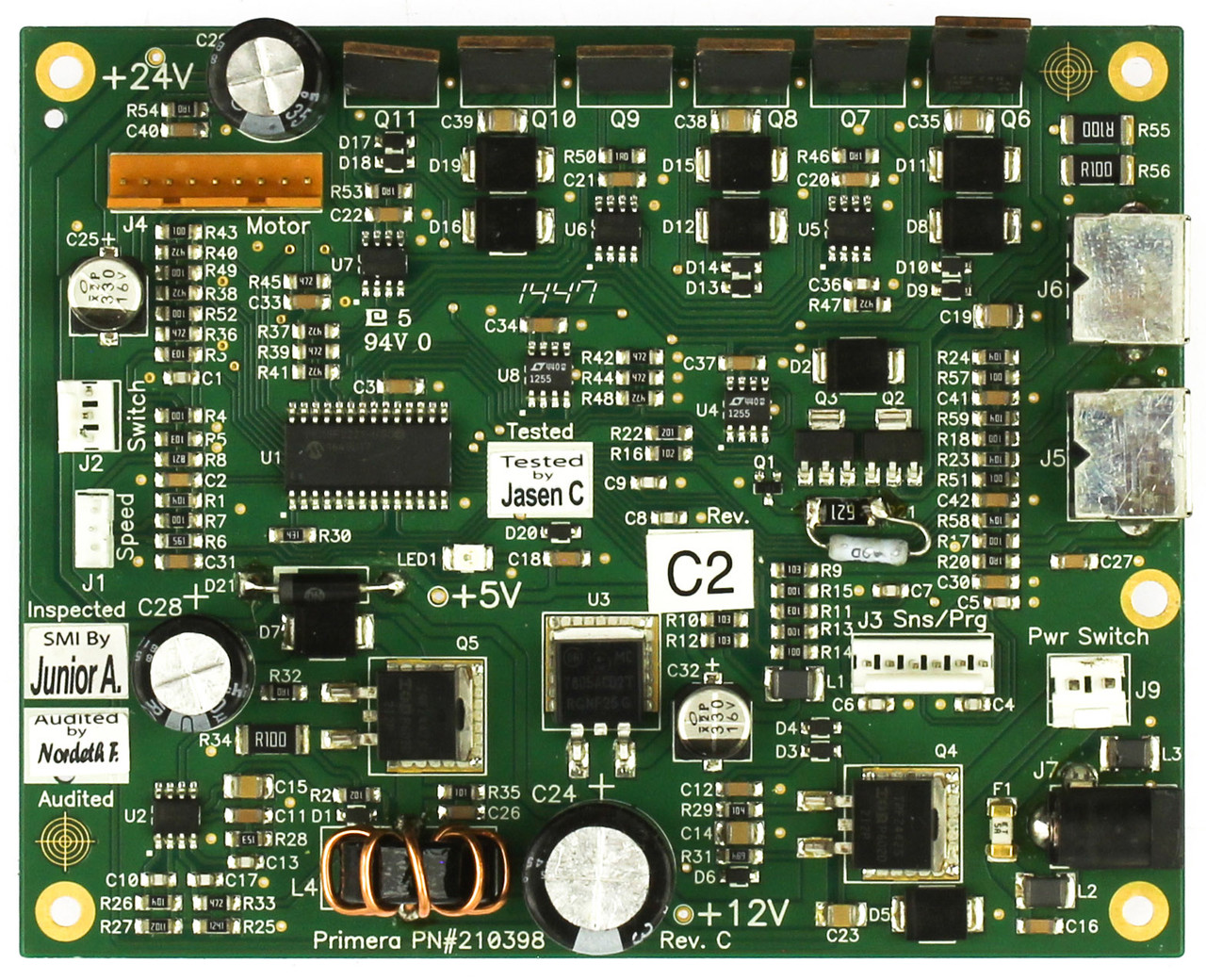 Primera Technology 18150062 Printer Control Board
