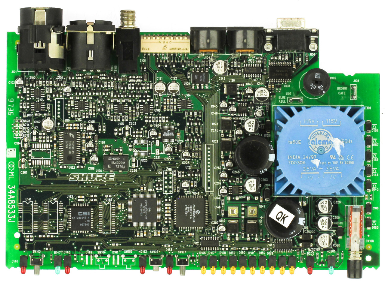 Shure 34A8533J Control Board