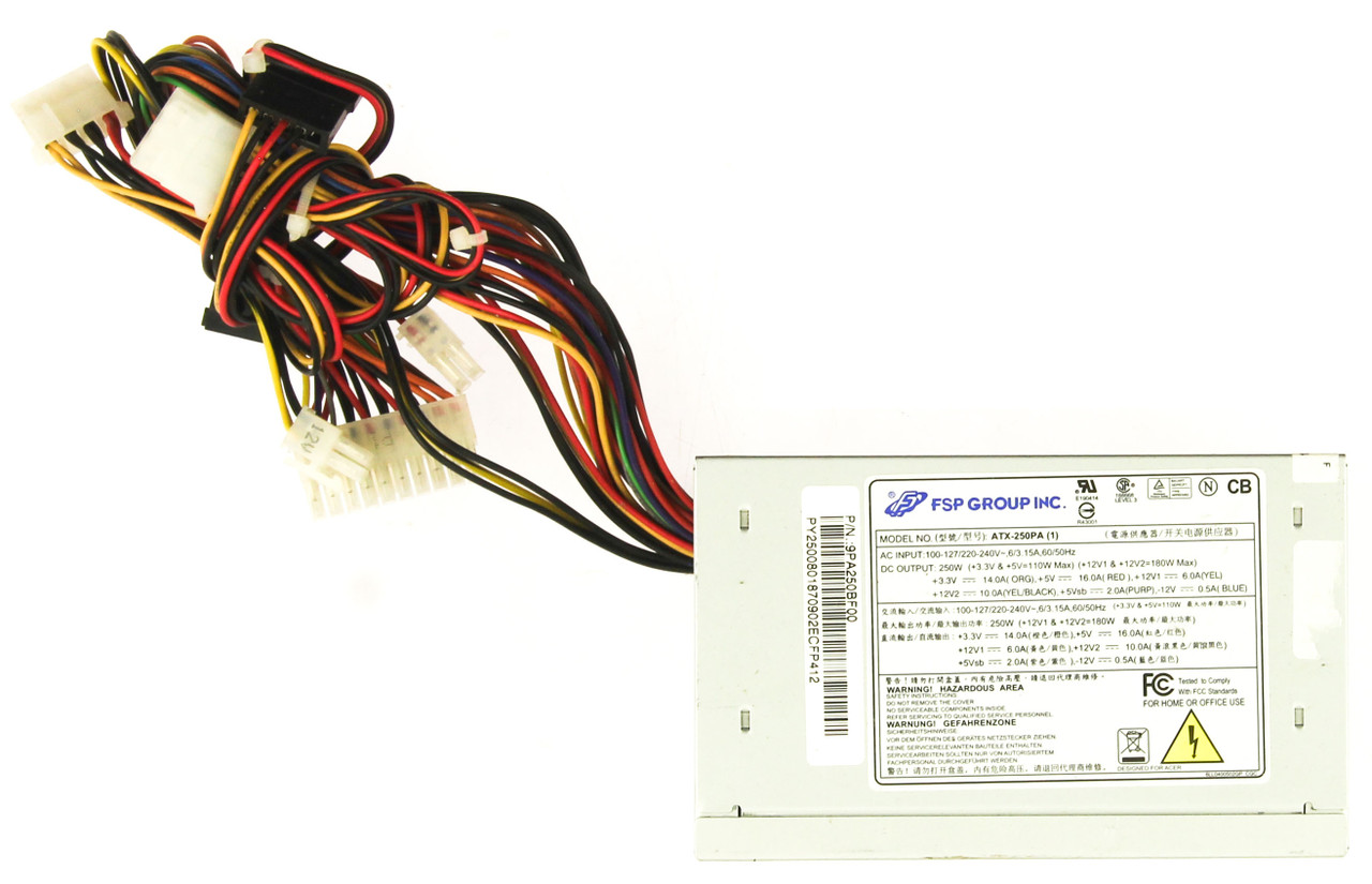 Acer Veriton 9PA250BF00 250W Power Supply