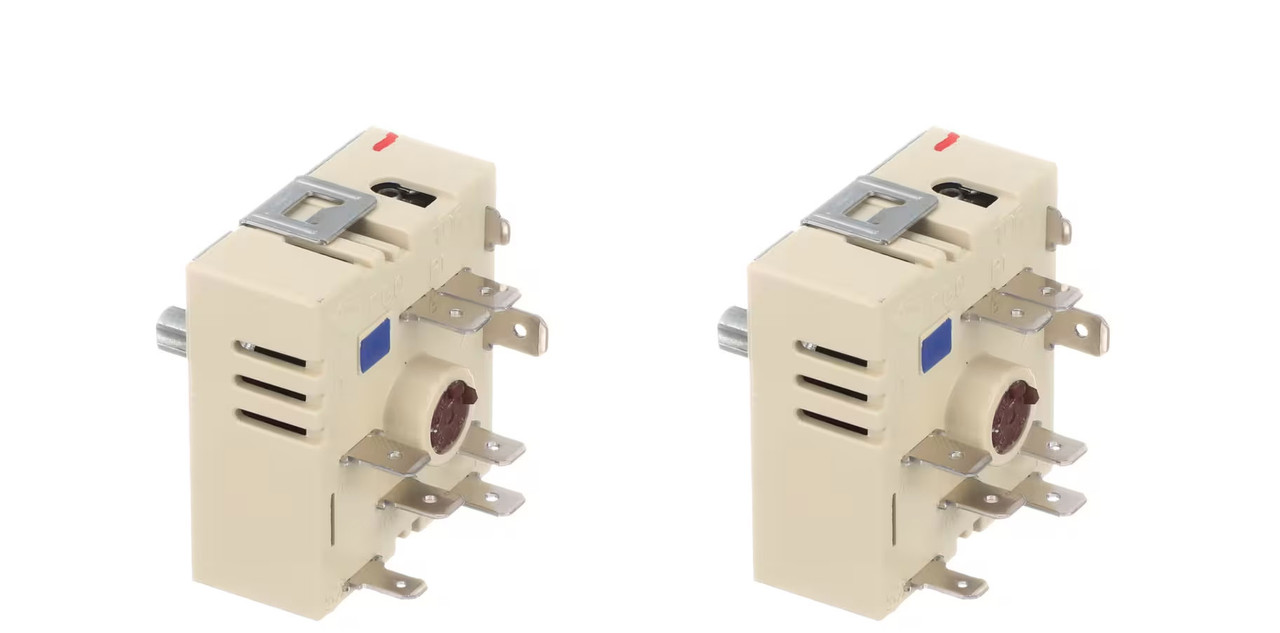 2-PACK Whirlpool Stove Range WP9758060 9758060 Infinite Control Switch