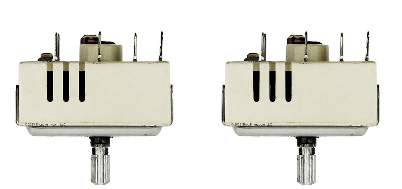 2-PACK Whirlpool Amana Maytag Range Stove W10149355 Infinite Control Switch