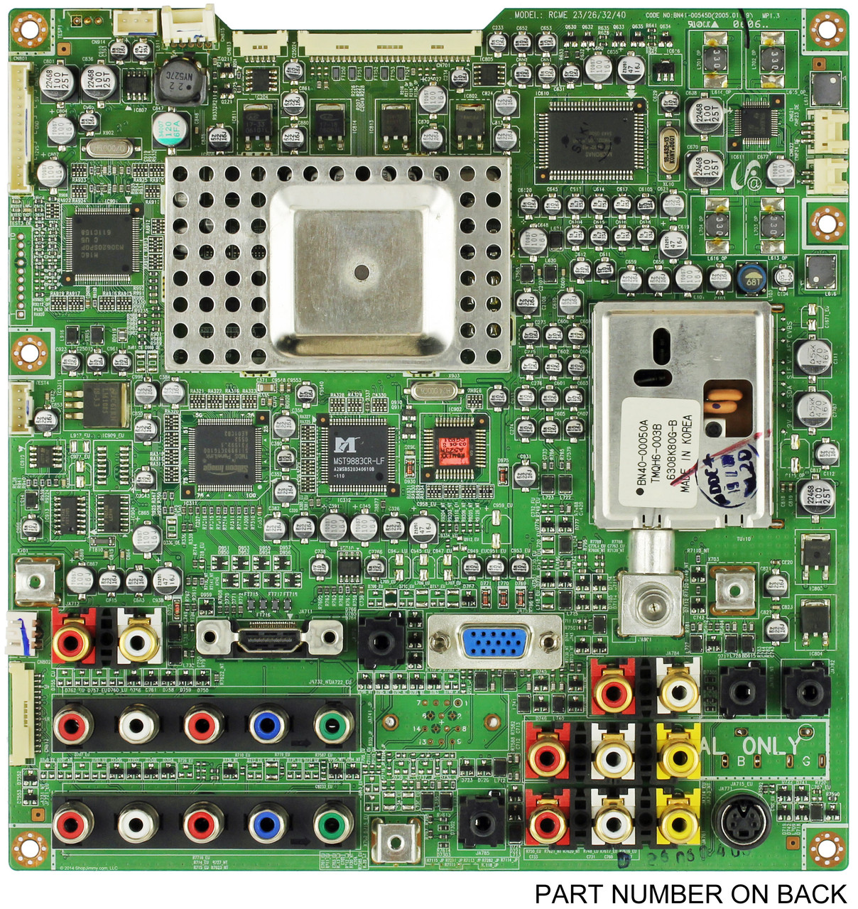 Samsung BN94-00963W (BN41-00545D) Main Board for LNR238WXCX/XAA