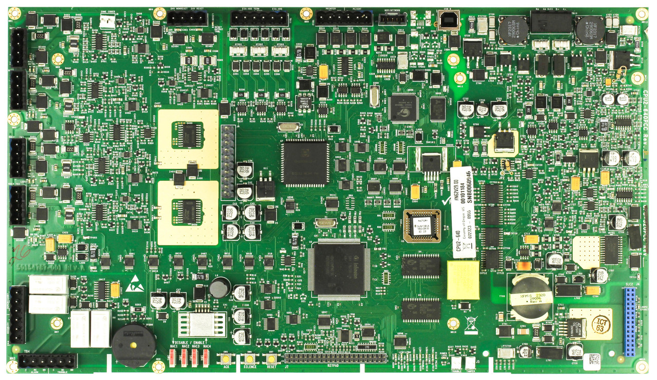 Notifier CPU2-640 Central Fire Alarm Control Board