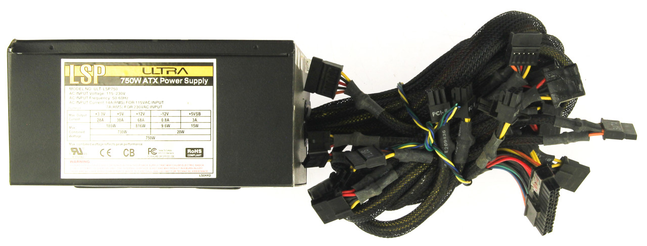 ULTRA ULT-LSP750 750W  Power Supply 