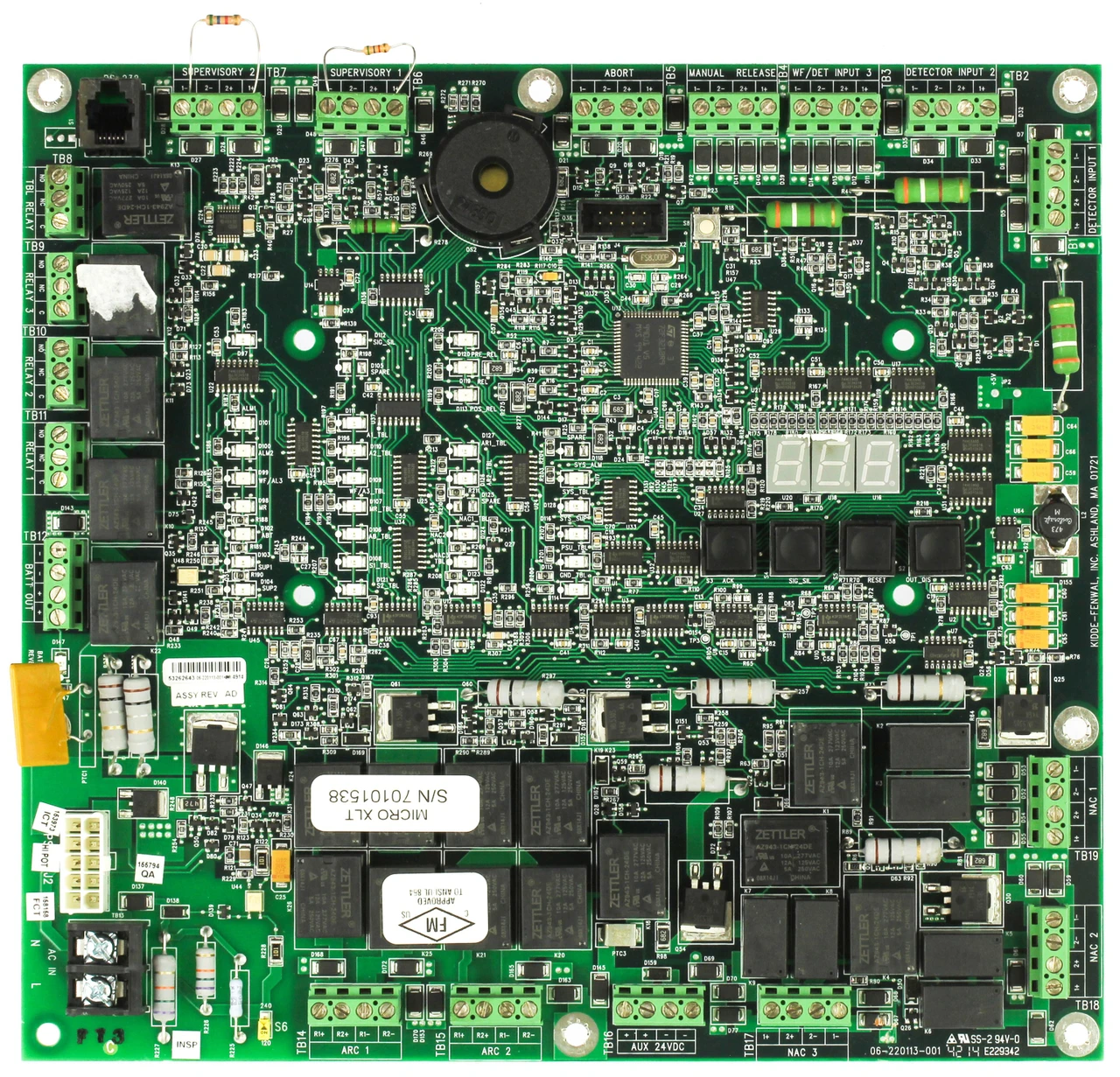 Kidde-Fenwal 06-220113-001 Control Board