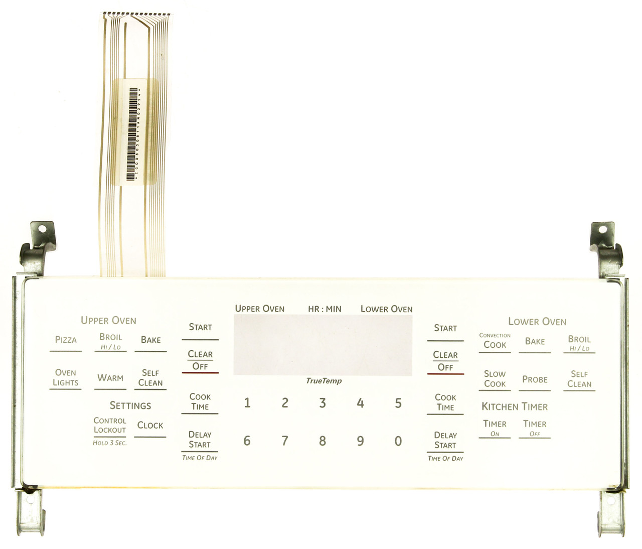 GE 191D5972P002 Oven Touch Panel (White)