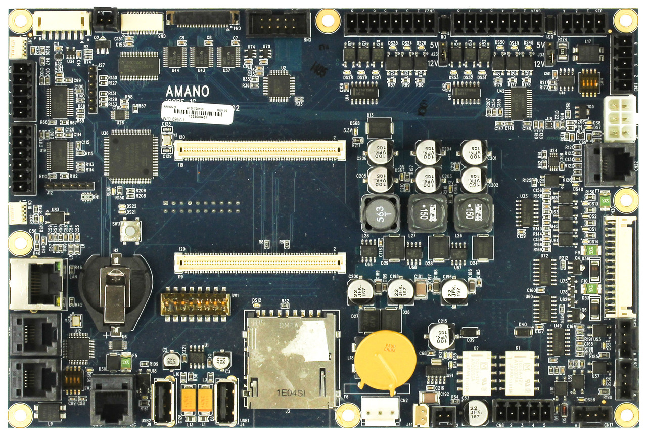 Amano ADT-700150-02 Service Panel Control Board